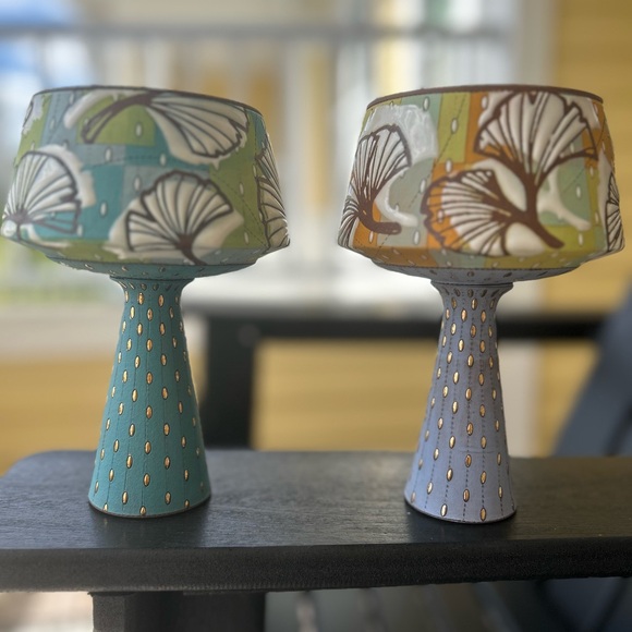 RENEE LOPRESTI MARGARITA GOBLETS NEVER USED!  PRICE IS FOR PAIR; WILL SELL SEP! - Picture 6 of 15